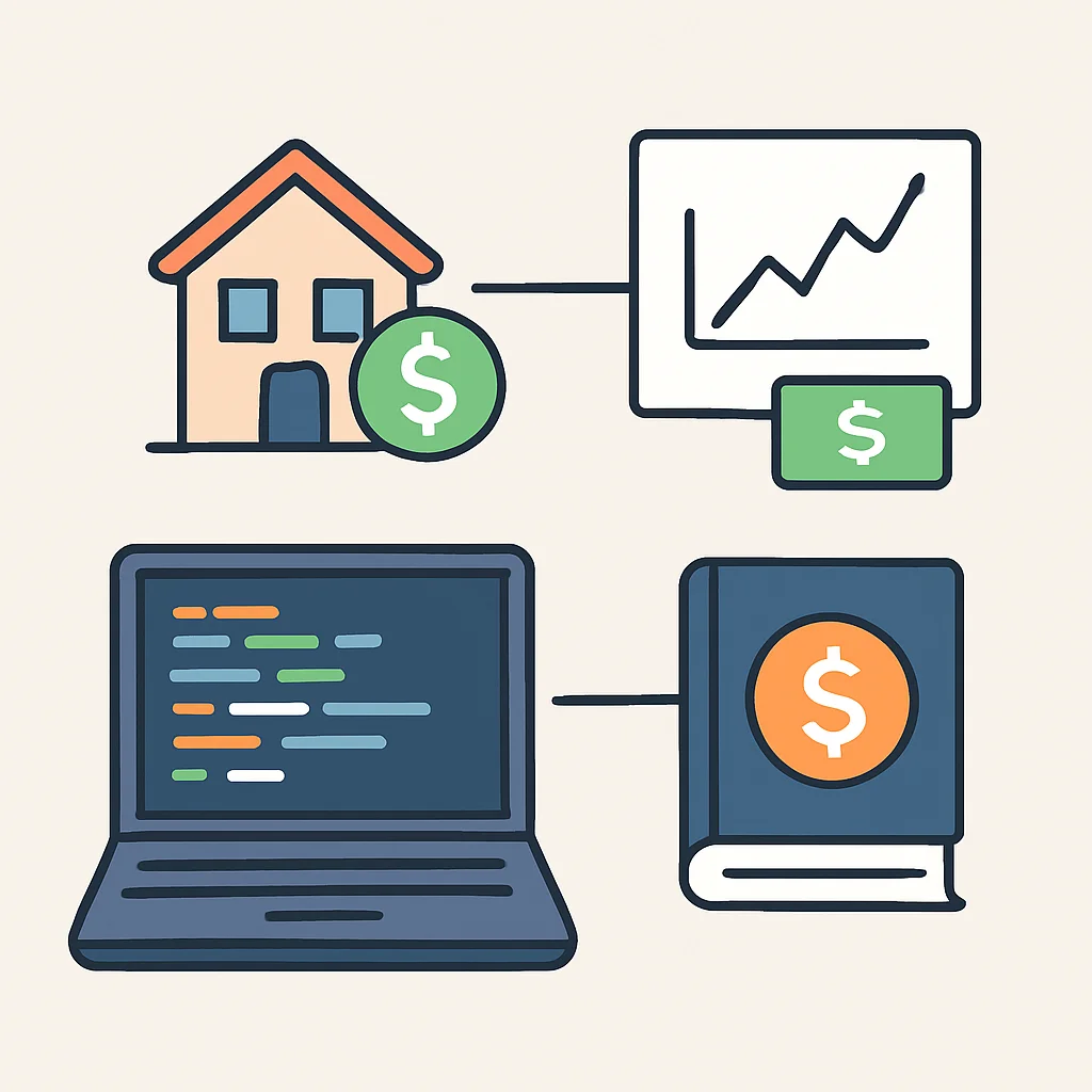 Passive income streams for developers