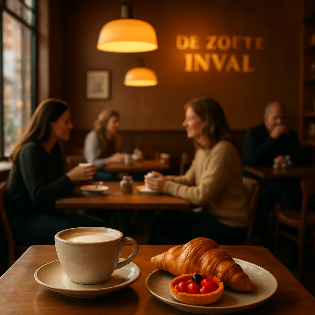 Interieur van De Zoete Inval met gezellige sfeer
