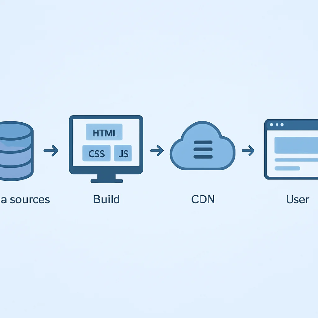 Static Site Generation (SSG) workflow