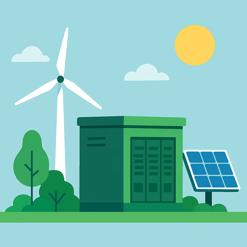Green Edge Computing Data Center
