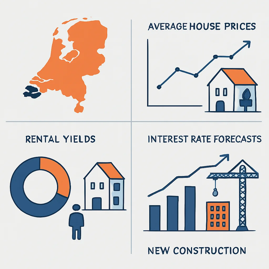 Nederlandse vastgoedmarkt trends 2026 infographic