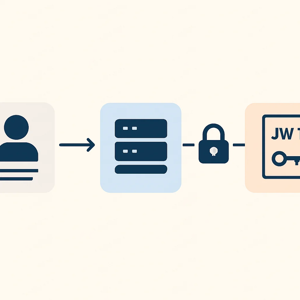 NestJS user authentication flowchart with JWT