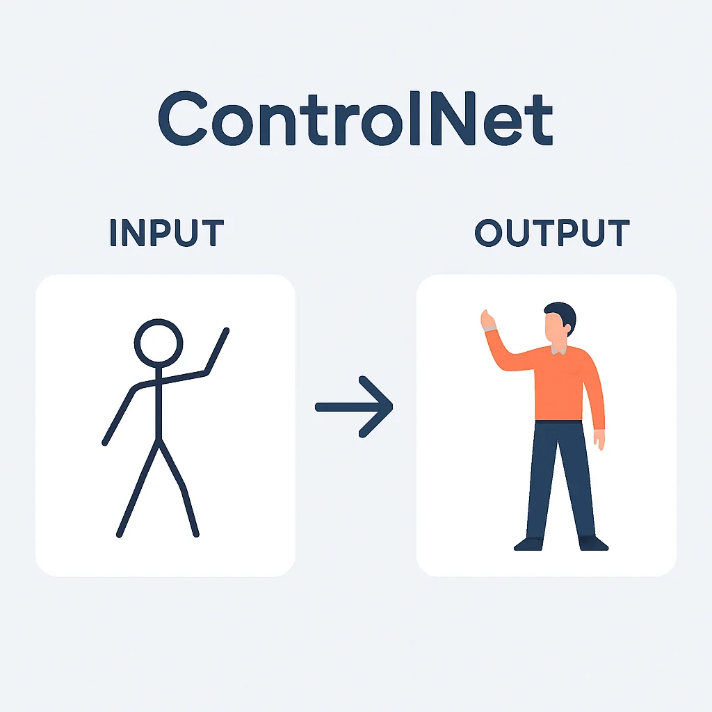 ControlNet pose guidance example