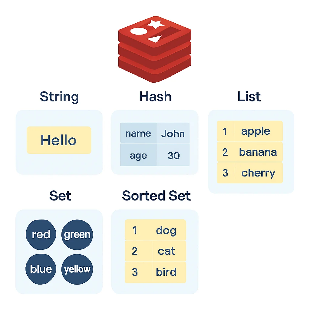 Redis data structures visualization