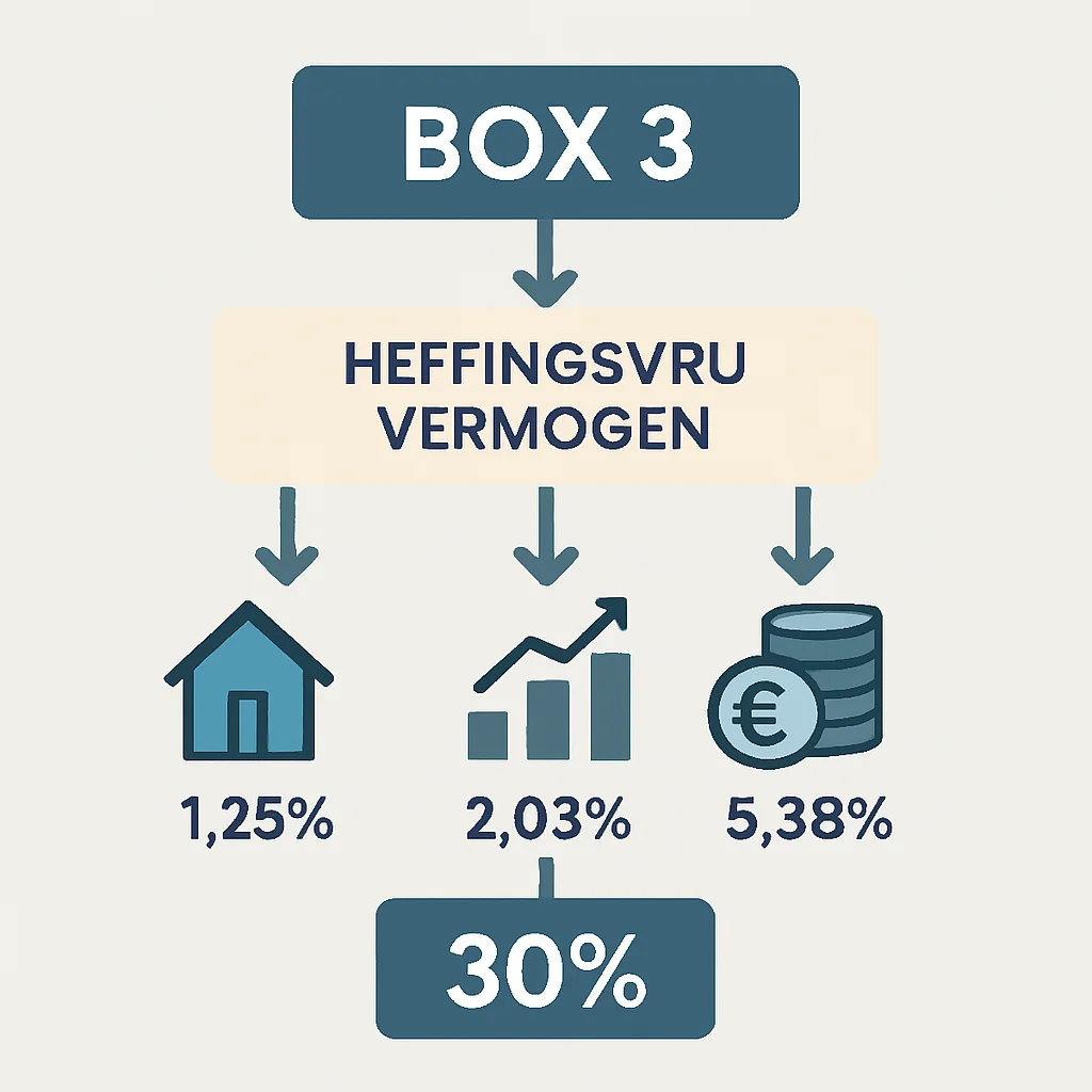 Box 3 belasting infographic Nederland 2026