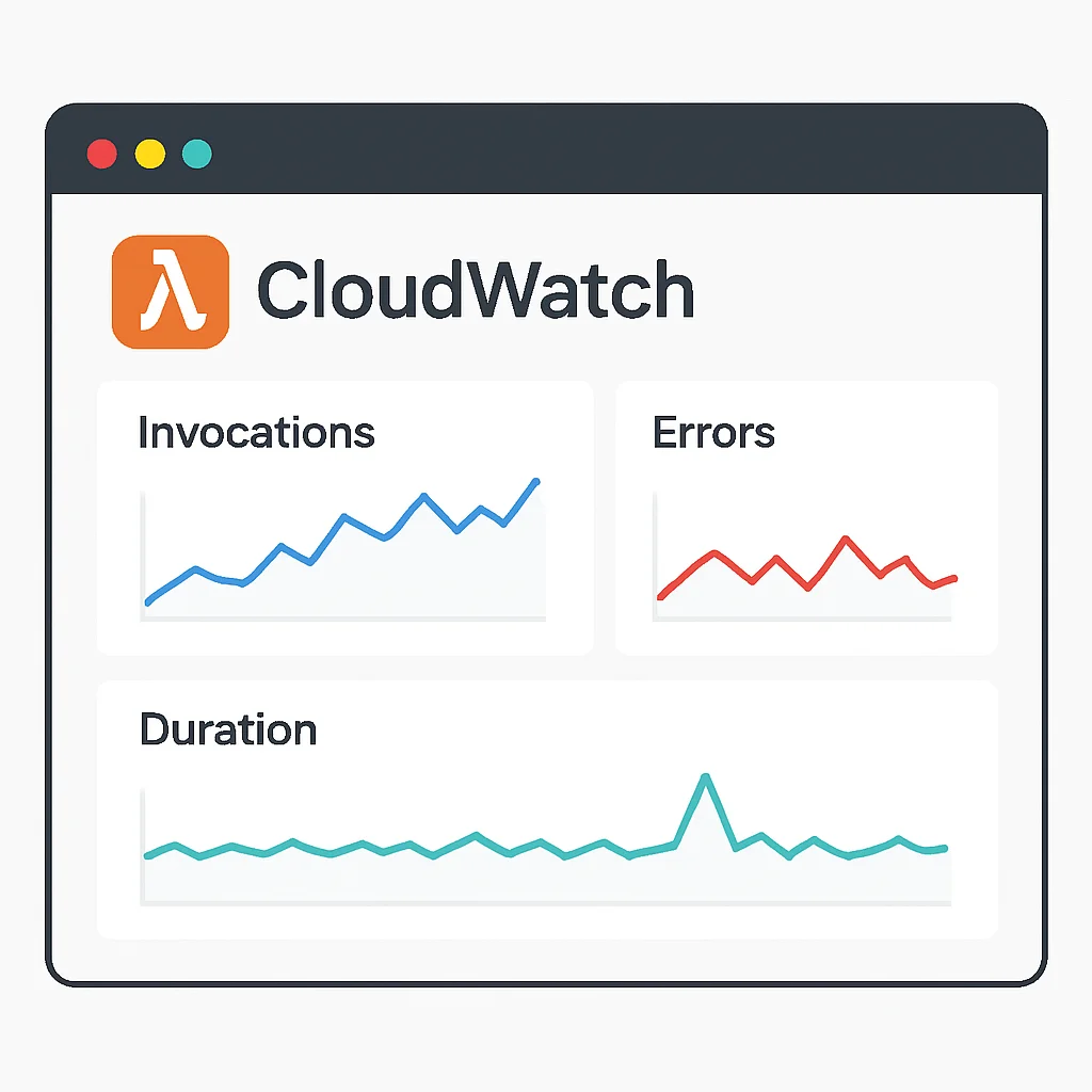 AWS CloudWatch Dashboard for Lambda Monitoring