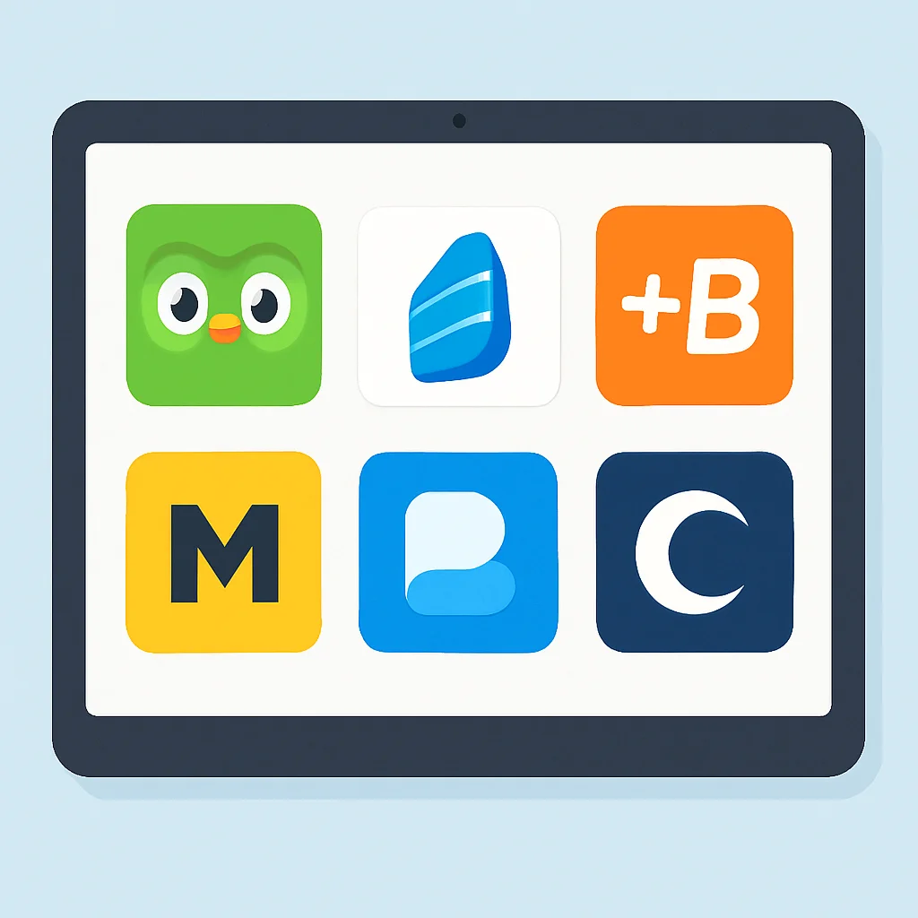 Digital language learning tools and resources