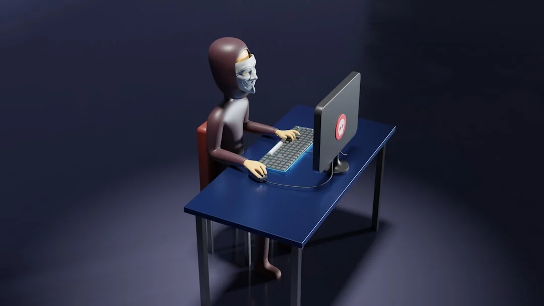 Developer practicing the 20-20-20 rule