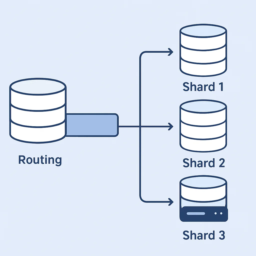 SQL Sharding Architecture Diagram