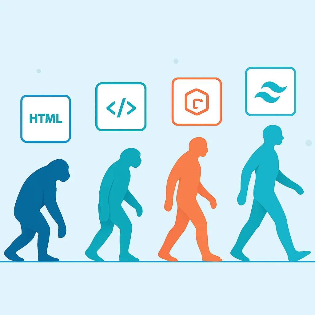 Evolution of Web Development Frameworks with Tailwind CSS