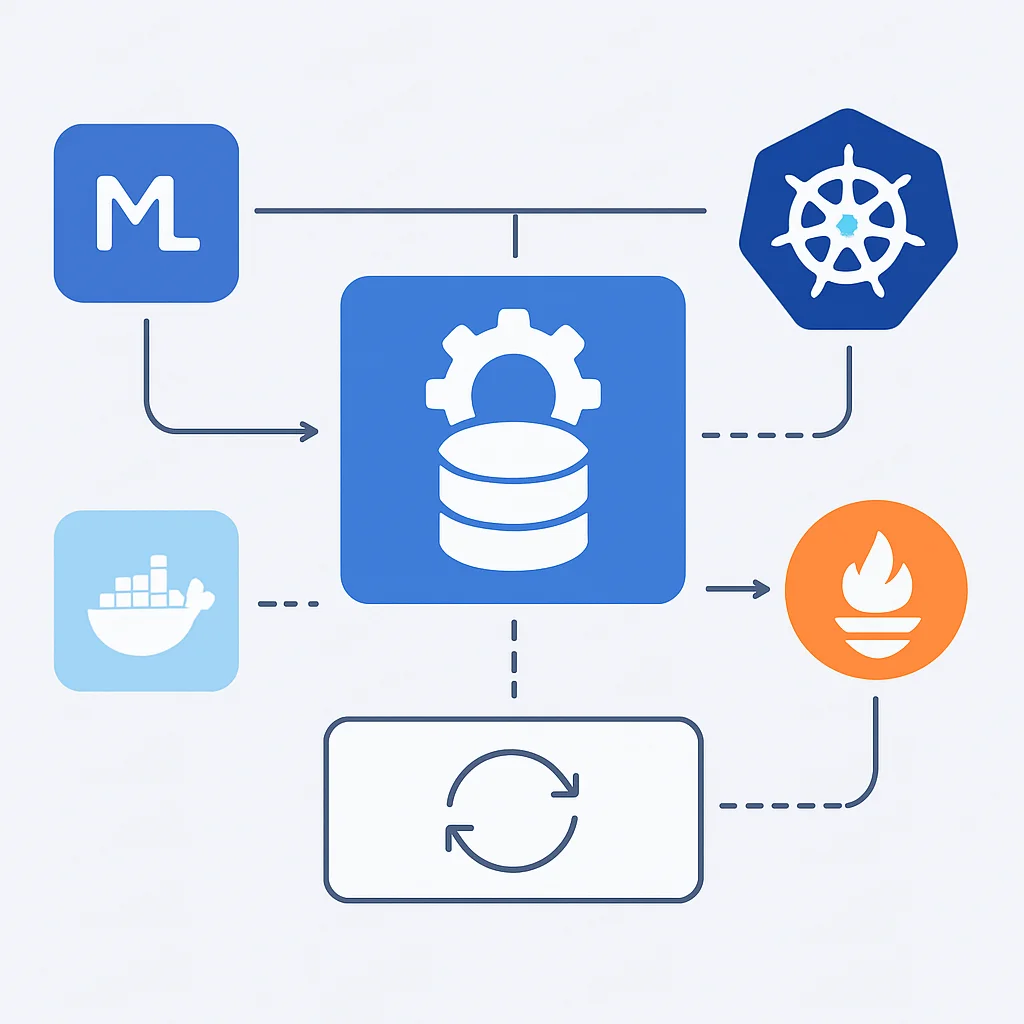 MLOps platform architecture diagram