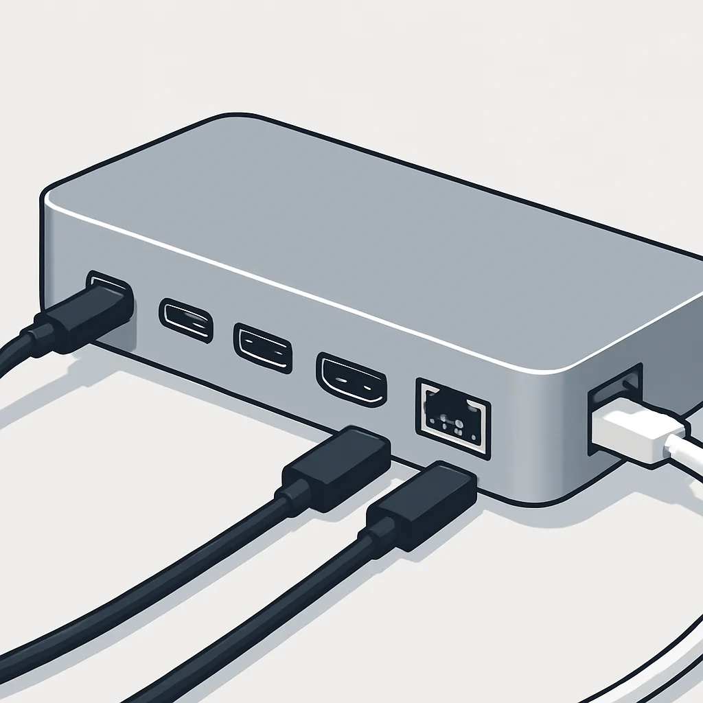 USB-C docking station build quality and port layout