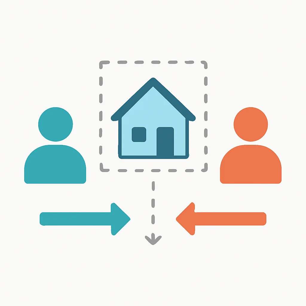 Relationship between Erfverpachter, Erfpachter, and Property