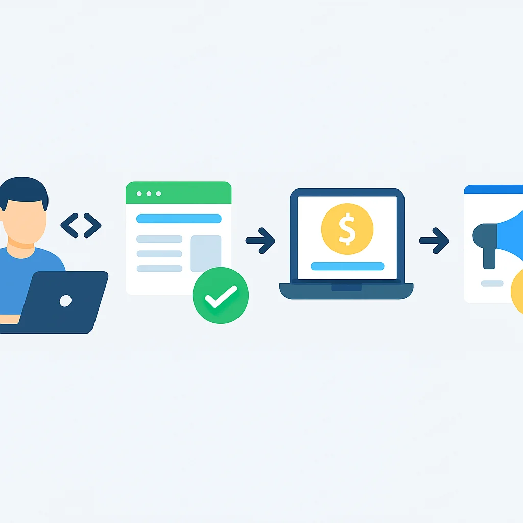 Step-by-step guide for developer affiliate marketing