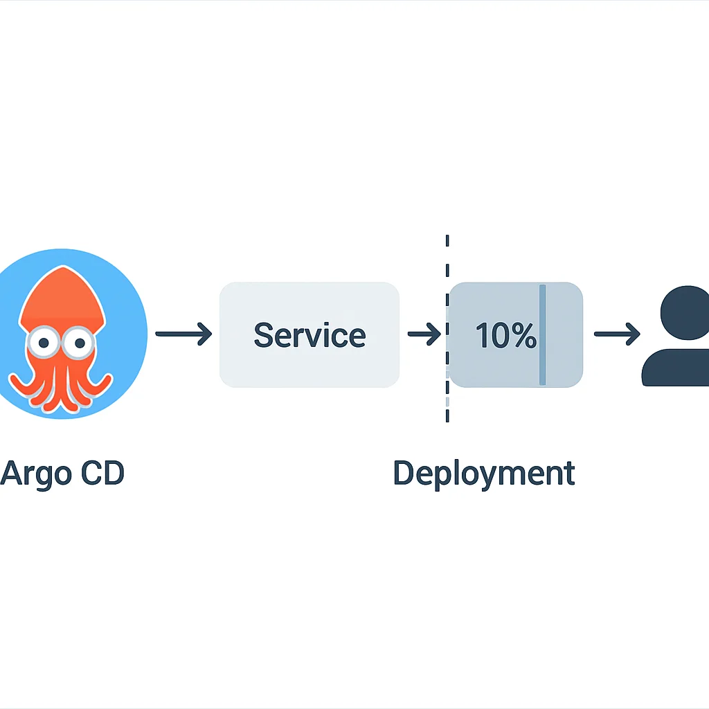 Argo CD and Argo Rollouts Canary deployment workflow