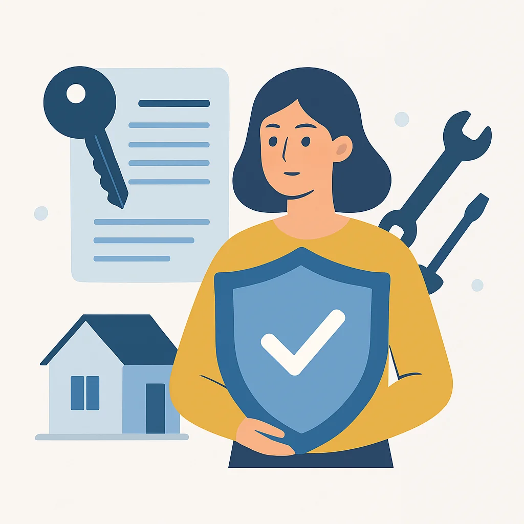 Tenant rights and protection illustration