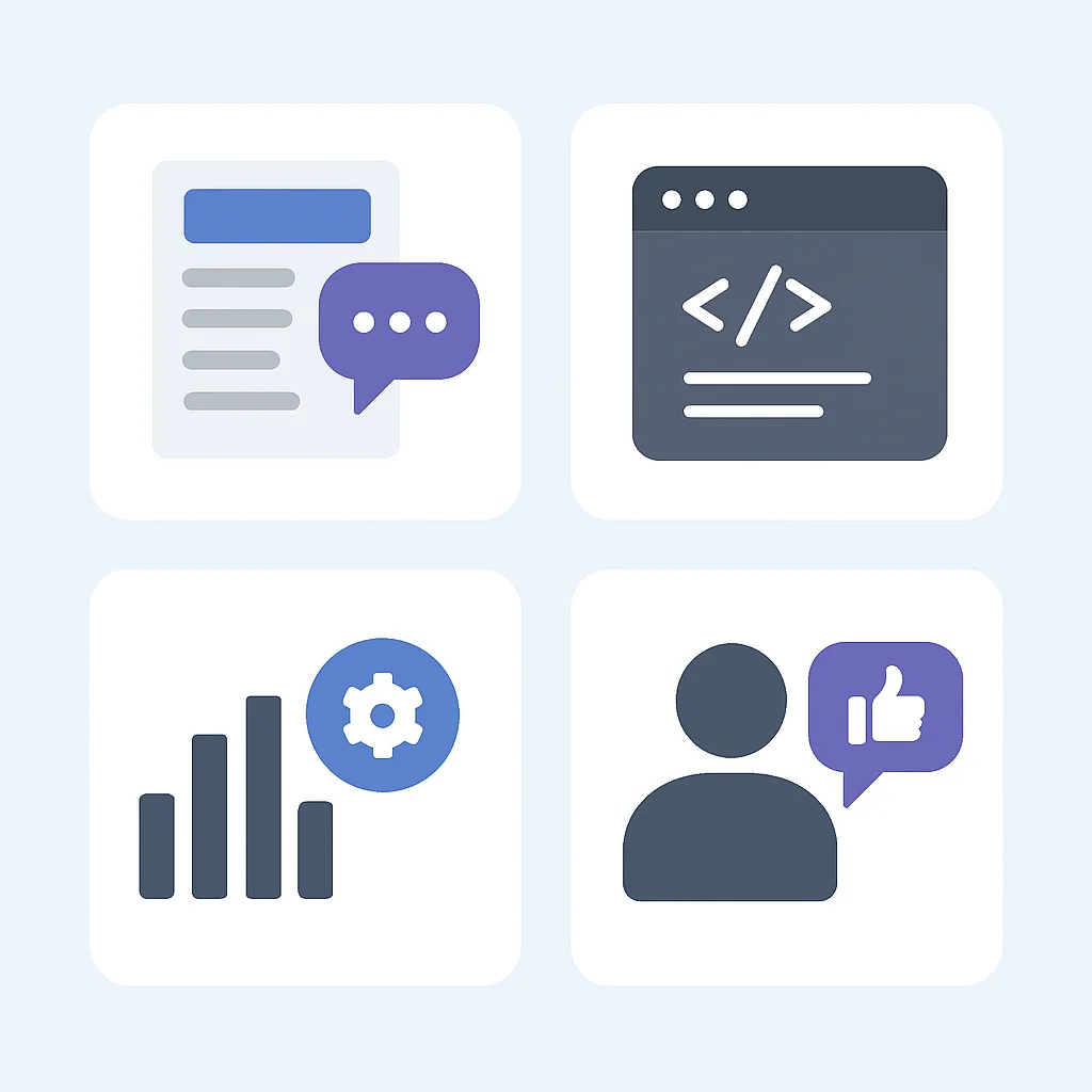 Developer content strategy infographic