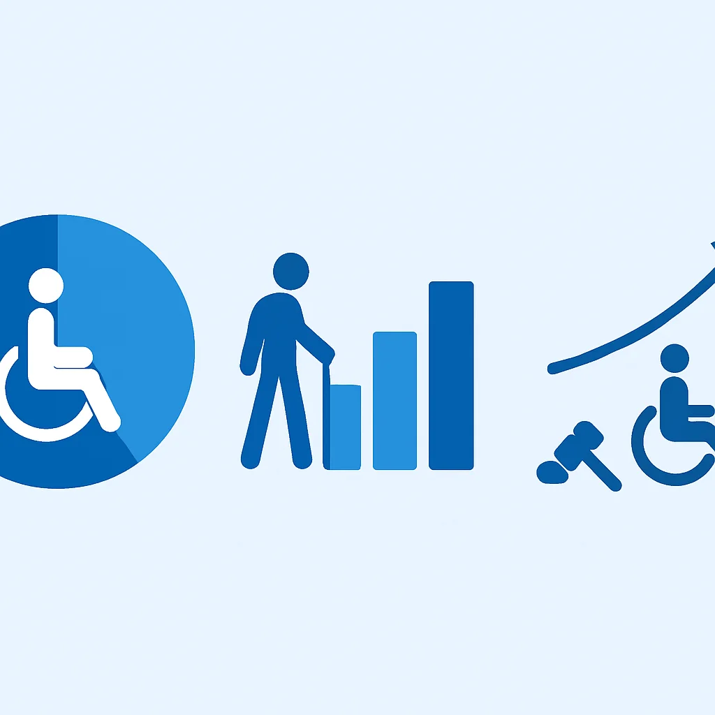 Global disability statistics and market potential for accessible apps