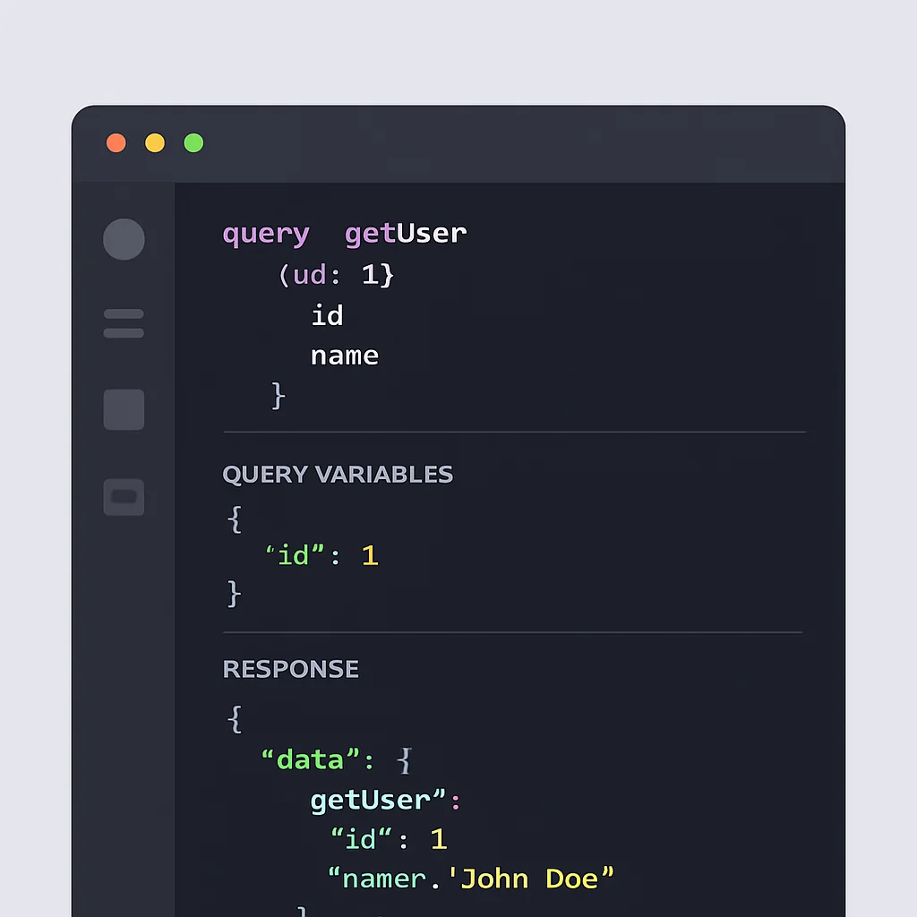 Insomnia UI with GraphQL query