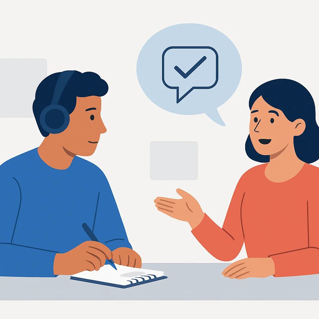 Actief feedback ontvangen en verwerken