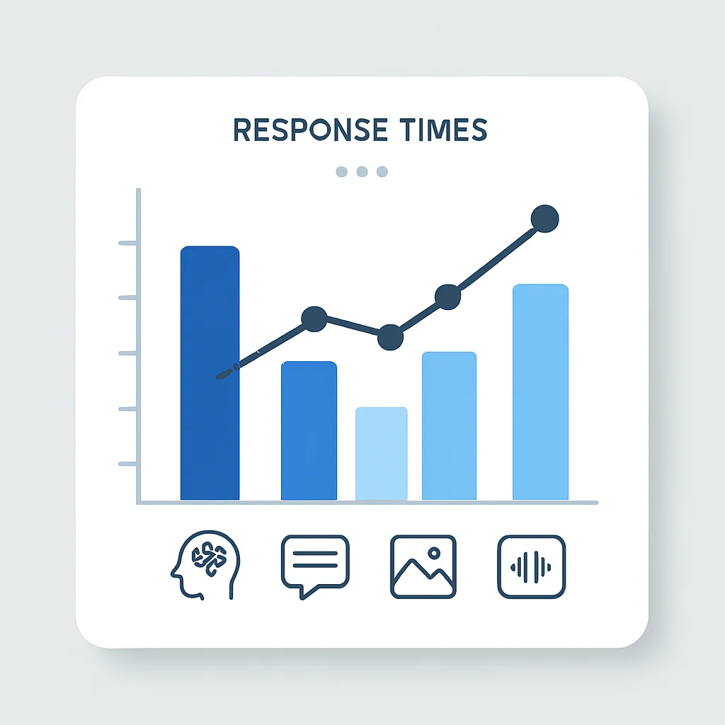 AI Task Response Time Chart