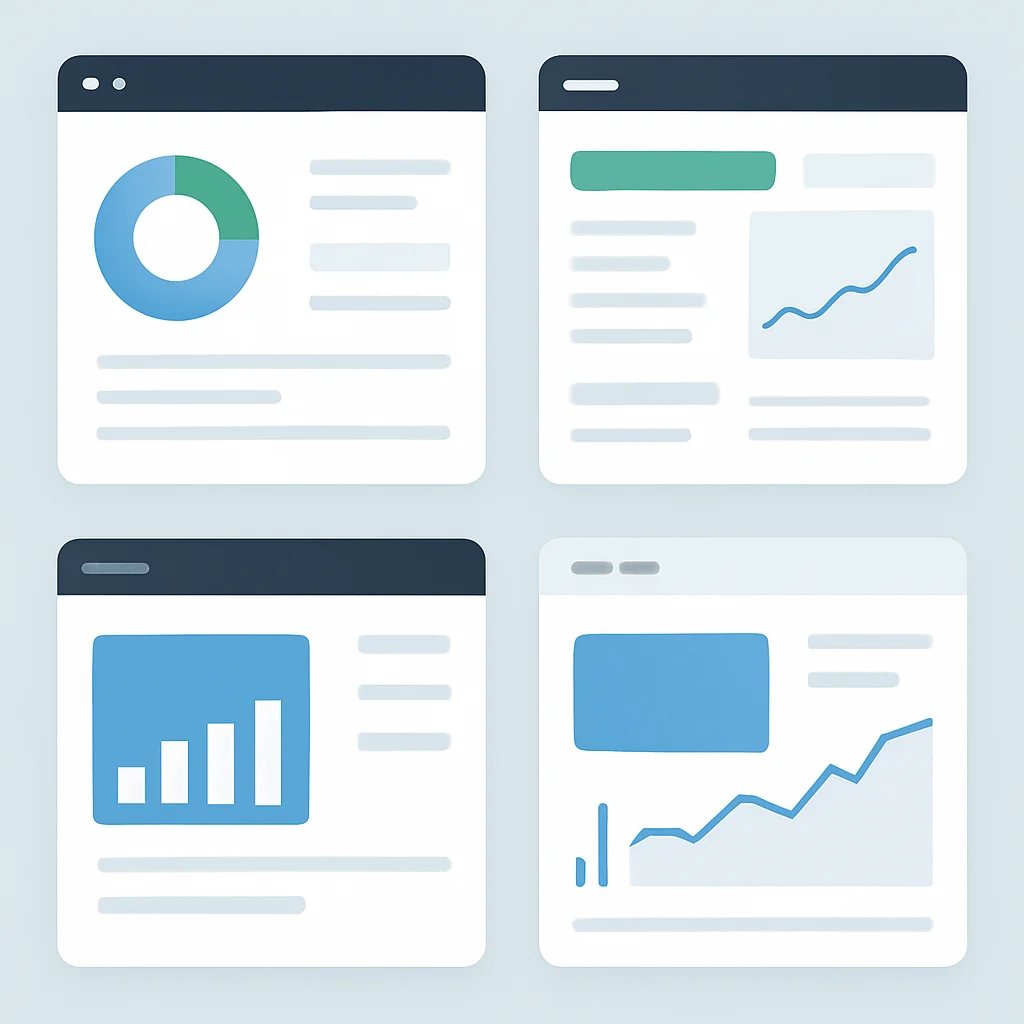 Top Financial Apps for Developers UI Collage