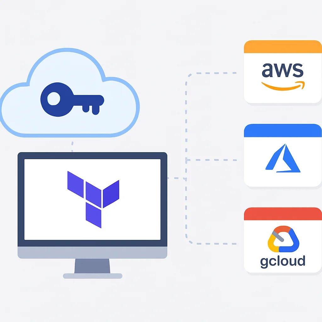 Cloud provider authentication for Terraform